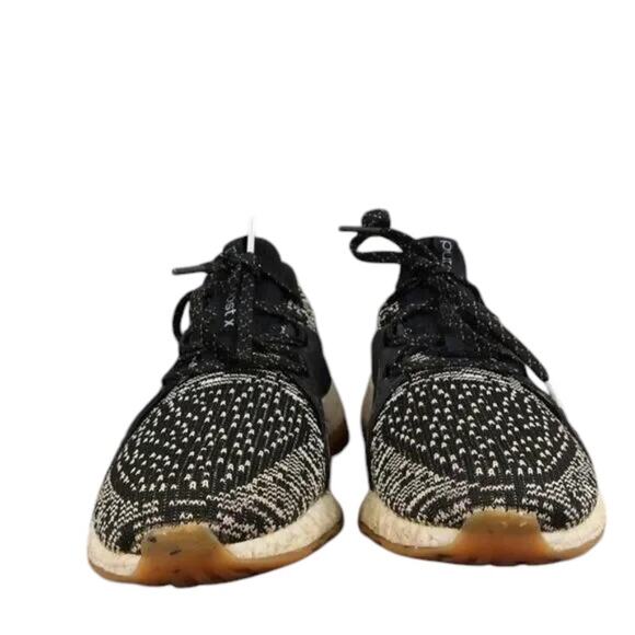 Adidas Shoes Womens 7 Athletic Trainers PureBoost All Terrain Running Knit Black - Picture 4 of 15